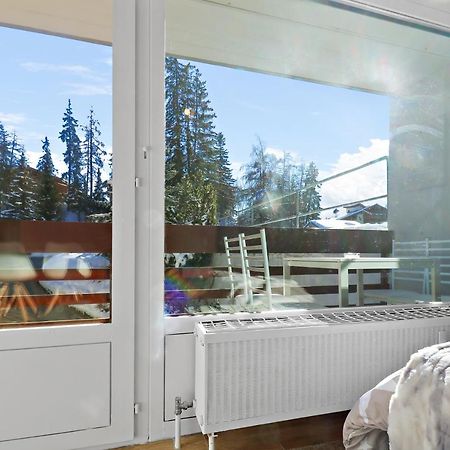 Appartement Cosy Et Renove Au Coeur De La Station Crans-Montana Buitenkant foto