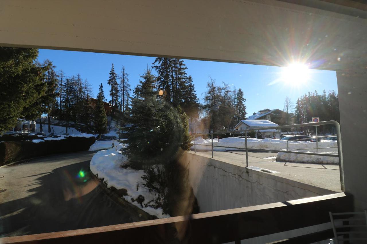 Appartement Cosy Et Renove Au Coeur De La Station Crans-Montana Buitenkant foto
